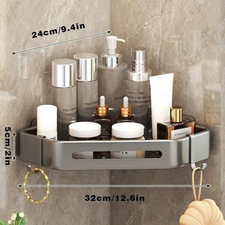 wholesale custom wall organizer shower caddy bathroom corner shelf shower caddy shelf organizer rack