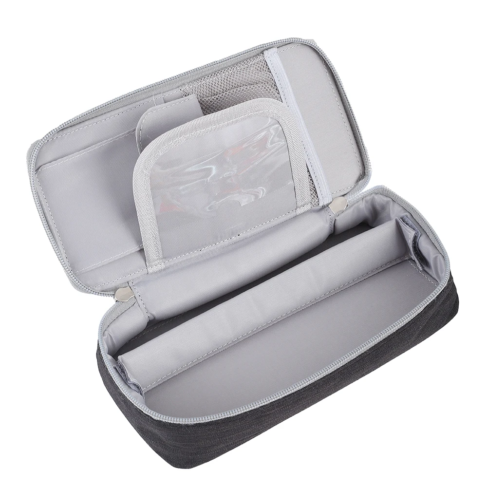 Custom Pencil Case Pen Case Oxford Stationery Box for Desk Supplies Organization