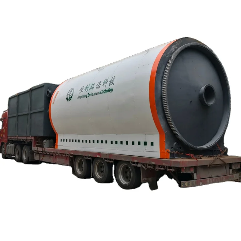 Long Life time Good steel material  plastic to fuel oil pyrolysis plant