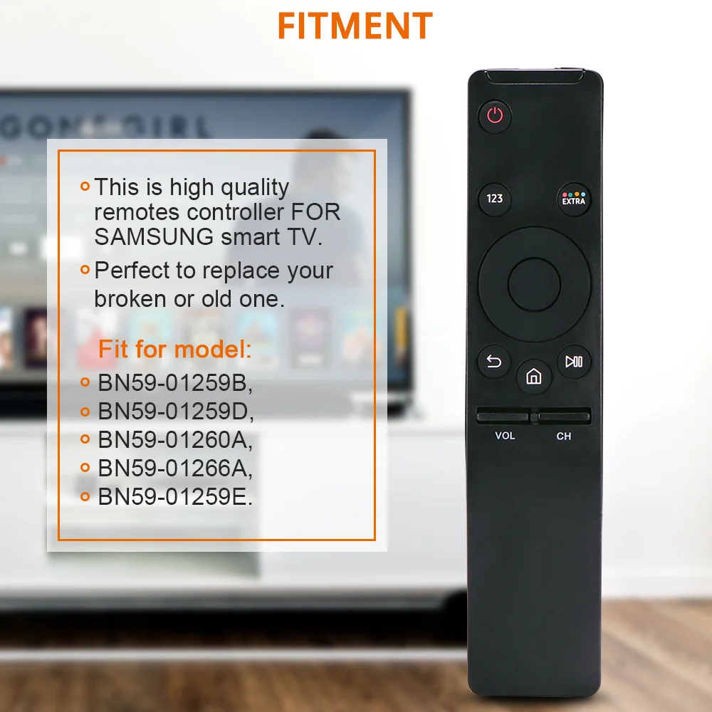 Оригинальный BN59-01259B 01260A Smart 4K HD Пульт дистанционного управления для Samsung светодиодный 3D Интеллектуальный плеер Замена ИК-пульт