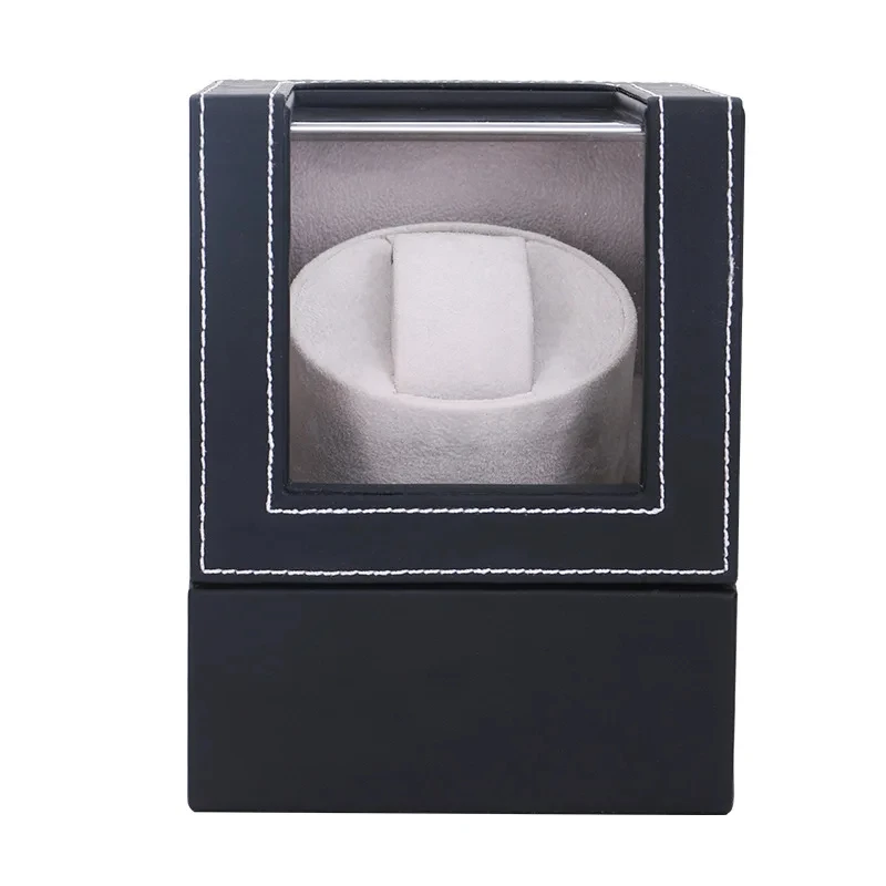 Watch Winders For Automatic Watches Global Universal Plug PU Leatherwear Watch Box Super Silent Motor No. 5 Battery Can Be Used
