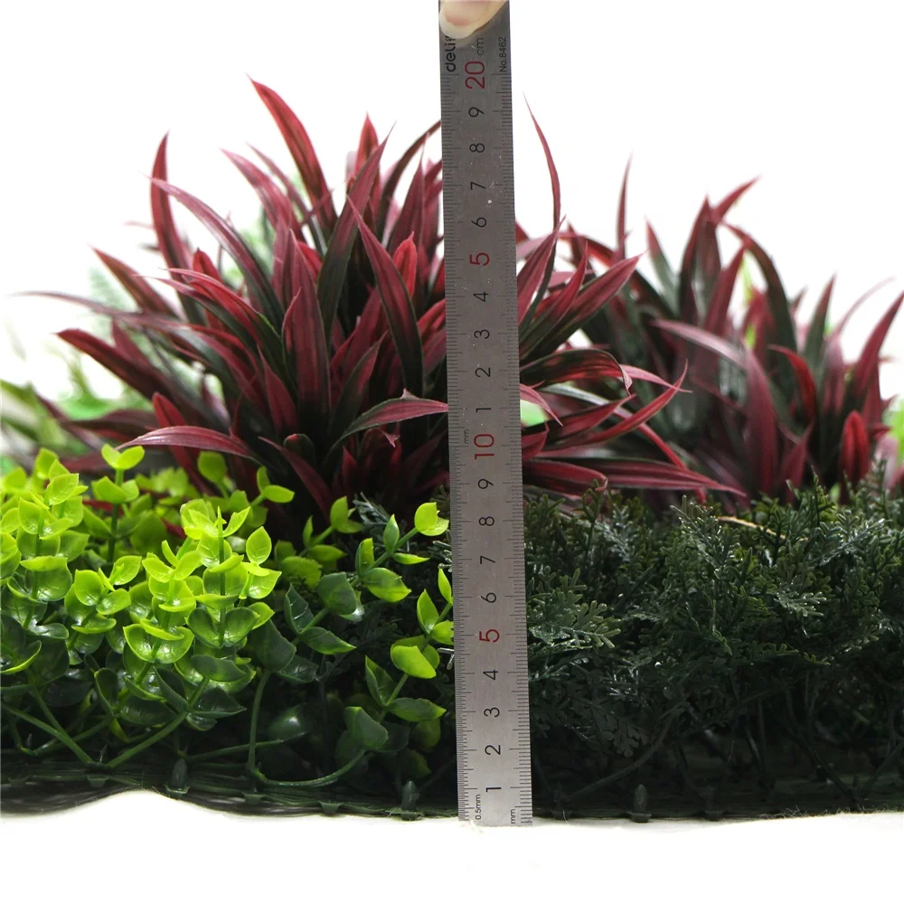 ULAND customized artificial jungle wall plants panel vertical garden green