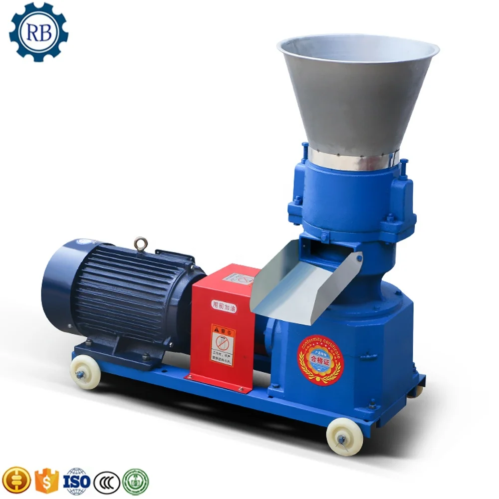 
factory price easy operation biomass wood pellet sawdust/corn/rice husk pellet making machine for animal fodder price 
