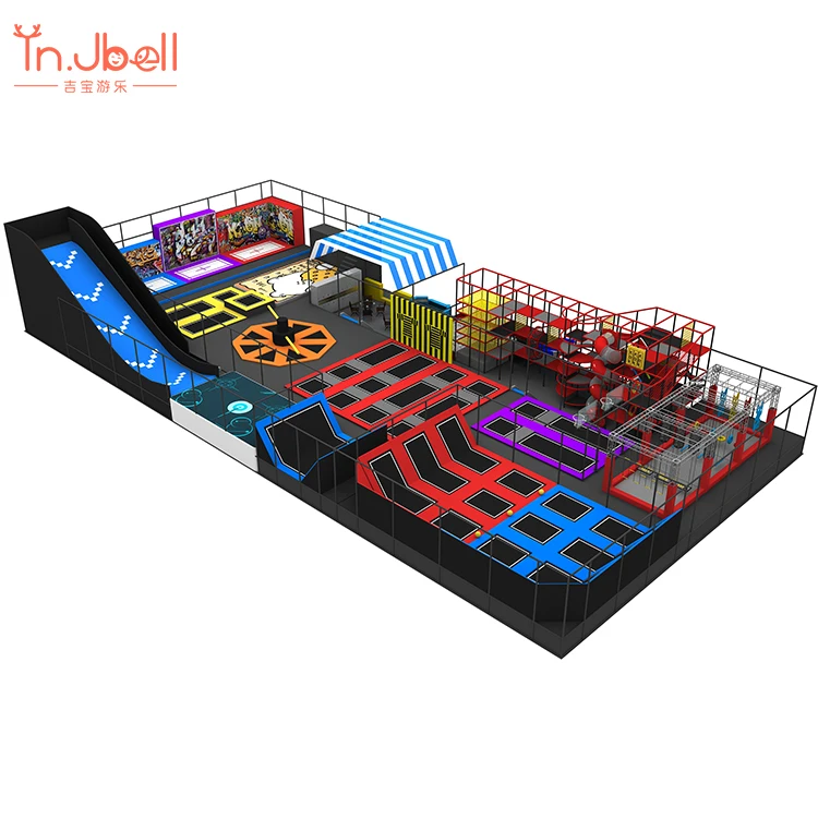 Wholesale Black Trampoline Fabric PP Trampoline Fabric Green Blue OEM Customized Color Square Weight Material Meter Origin Size