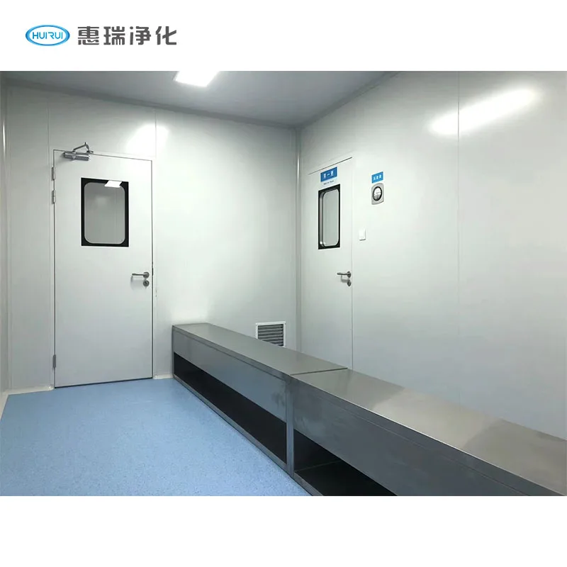 Newest Design Pharmaceutical Industry Iso Portable Cleanroom Air Shower Modular Cleanroom