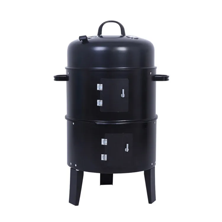 Новый стиль, три в одном, многофункциональный портативный уличный гриль для барбекю, духовка, коммерческий домашний гриль