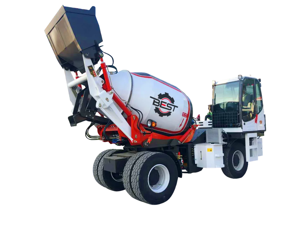 Лидер продаж, самозагружающаяся Бетономешалка 3 кубических метра с двойной шиной