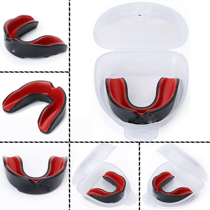 Mouthguard & Mouth Guard Sports Football Boxing Basketball MMA Muay Thai Mouthguard & Gum shield & Can Custom Logo Mouth guards