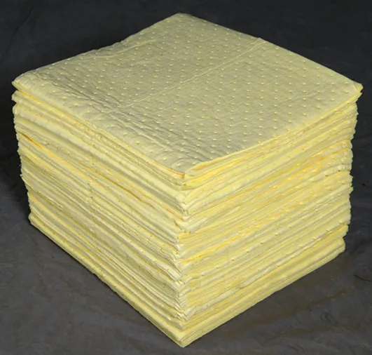Custom Printing Logo Oil Absorbing Pat For Fuel Spill Absorbent For Safety