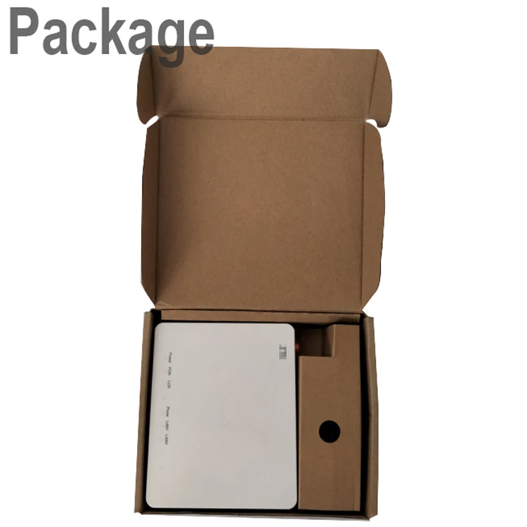 Small Netlink ONT FTTR Equipment EPON No WiFi TR069 F412 V6.0 1GE+1FE+1POTS Smart Android Wireless ONT ONU FOR ZTE