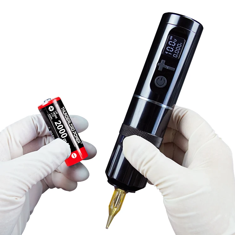 Thunderlord Power K6022 Battery Tattoo Machine Pen Professional Rotary Tattoo Supplies