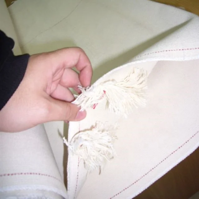 cotton biscuit belt for cookies drying food grade cotton fabric