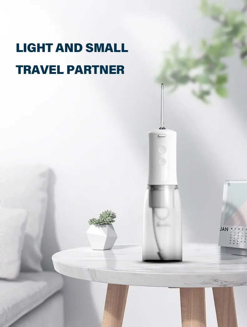 Wholesale Electric water Flosser Waterproof ipx7 Rechargeable Oral Irrigator Professional Teeth Cleaning Water Jet USB Household