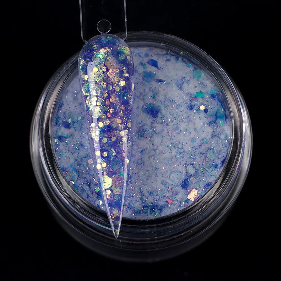 Easy to Use Fast Dry 2 Weeks Lasting Fluorescent Dip Powder Nail Dipping Powder