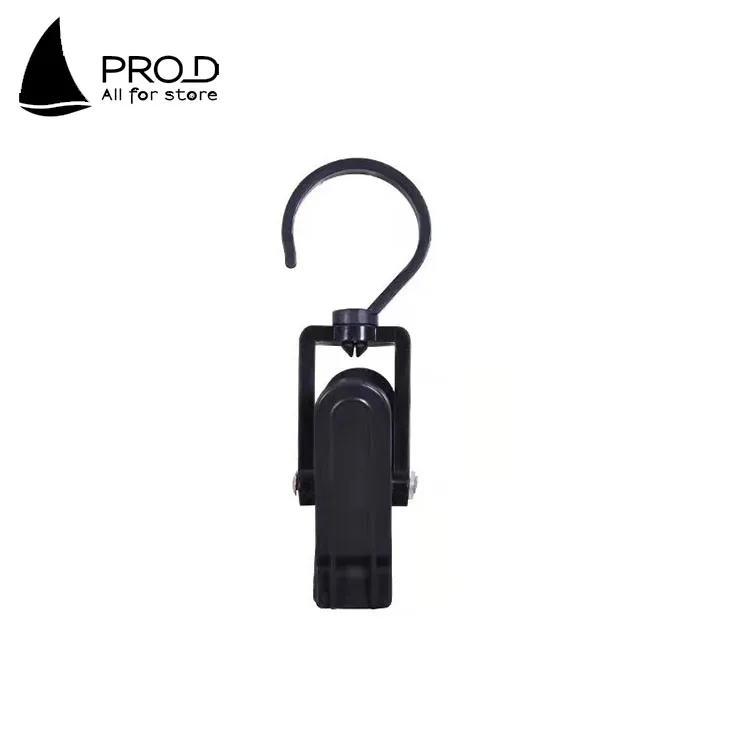 Hot selling rotary clip wholesale multifunctional plastic hat storage windproof hook hanger