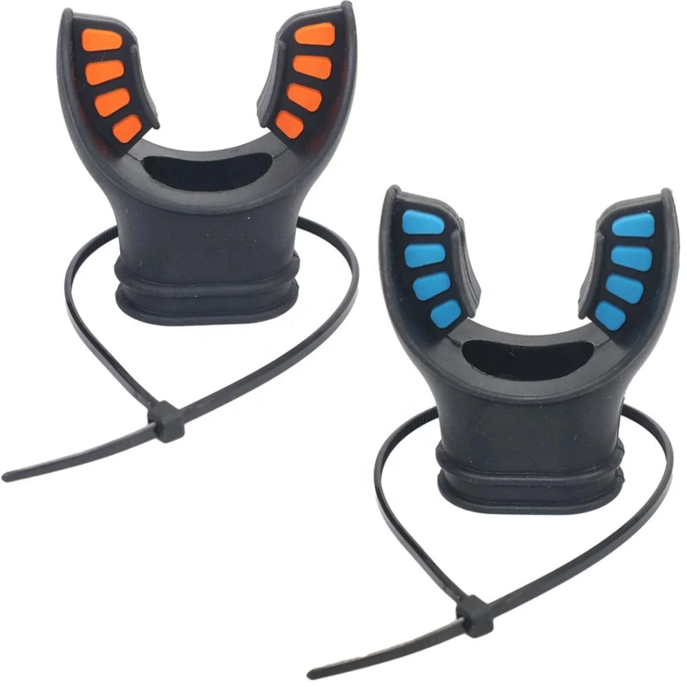 underwater diving equipment silicone scuba snorkel regulator diving mouthpiece