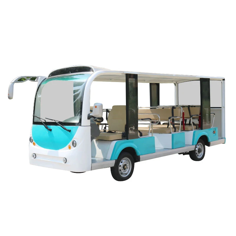 Ready To Ship 14 Seats Electric Sightseeing Car Mini New Energy Vehicle Tourist Bus Sightseeing Bus & Car For Sale