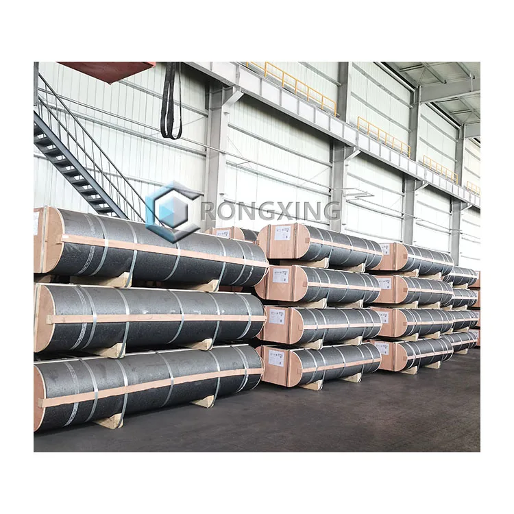 High Power Steelmaking LF Refining Furnace Graphite Electrode HP 350mm