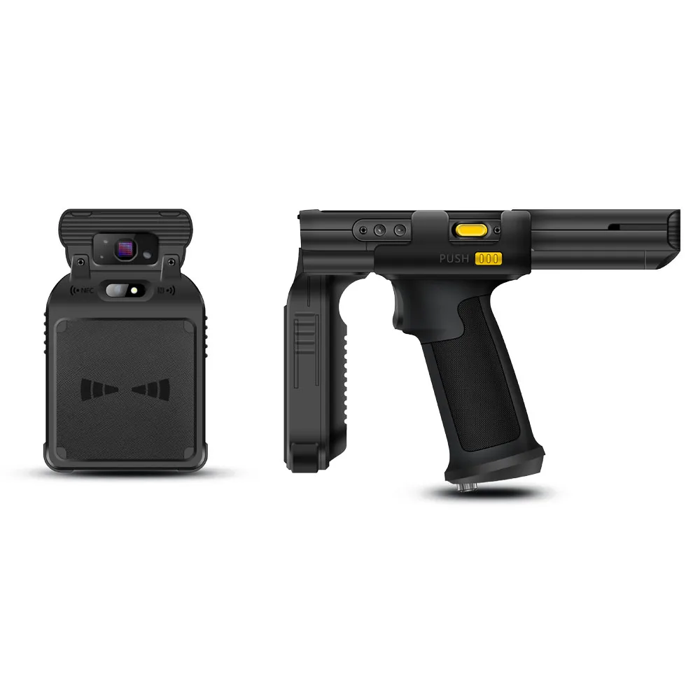 Android 11.0 OS GMS handheld mobile inventory terminal with 27/37/47 keys UHF NFC reader mobile computer