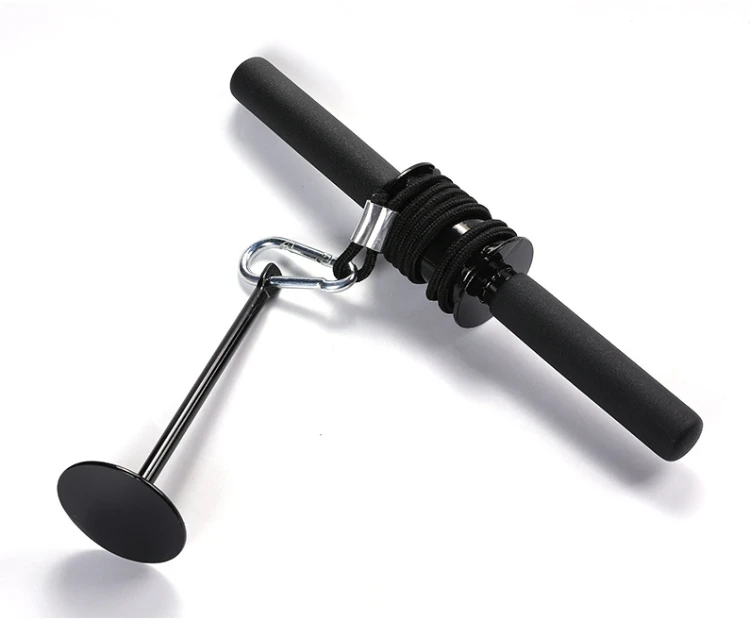 Workout Equipment with Soft Foam Grip Handles Forearm Blaster Wrist Roller Forearm