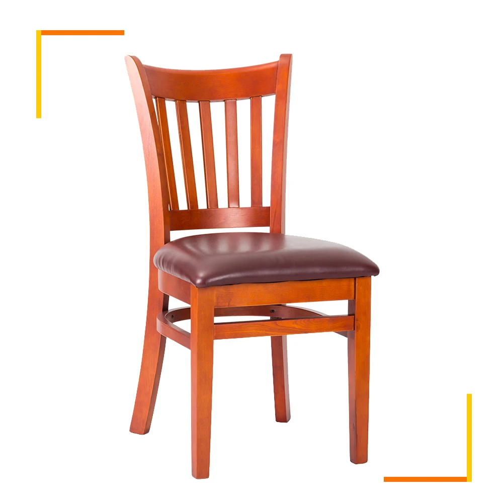 Современный деревянный стол и стулья для ресторана и кафе