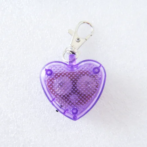 2021 New Fashion Waterproof Purple Dog ID Tags High Quality Practical Purple Pet Collar Lights