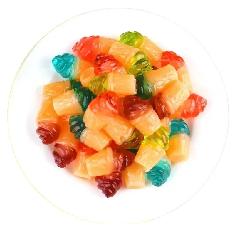 Best Selling Fruity Chewing Gummy Candies Delicious Sweet Treats for Daily Use in Bulk Box Bottle Bag Packaging