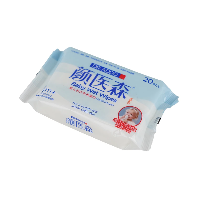 Good price for Soft Non-Woven Baby Wet Wipes Formaldehyde-Free and Malonic Acid Free Wet Wipes