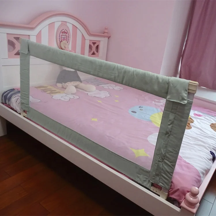 Oem Adjustable Bed Rail Bumper Easy To Assemble Baby Bed Rail Queen Size Bed Guard Rail For Baby Safety Baby Bedrail