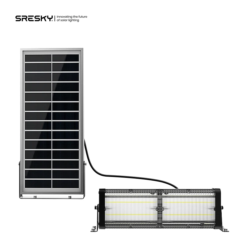 Sresky Solar flood lamp outdoor ip65 waterproof for billboard use with extension cable