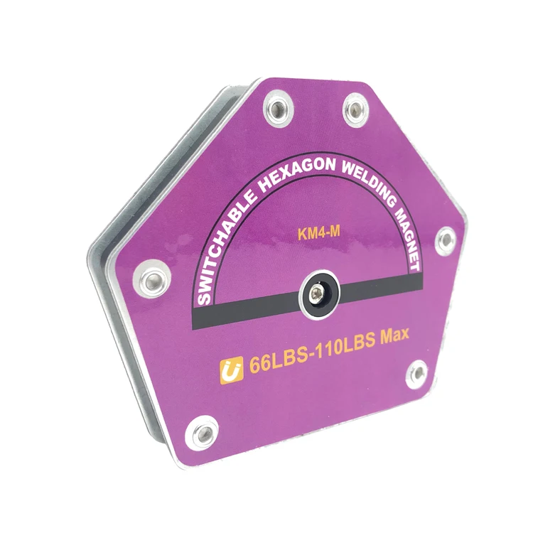 600 Amp 90 lb Triangle Welding Squares Magnetic Ground Clamp