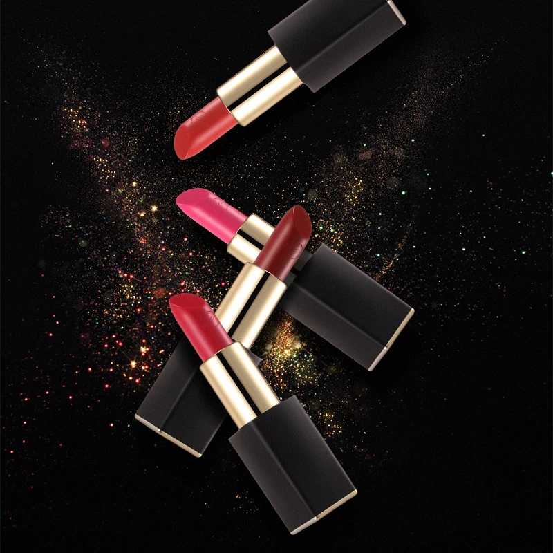 Hot selling lip Cosmetics OEM ODM Private Label 9 colors Long Lasting Lip Velvet Matte Lipstick