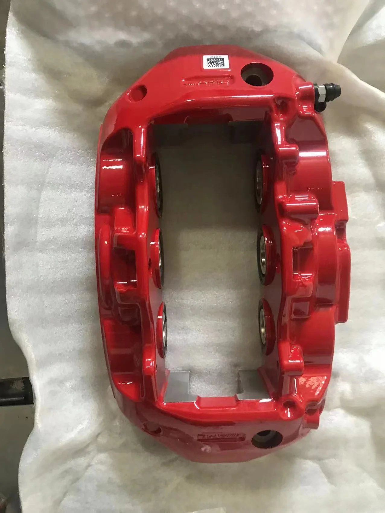 Modified Racing Brake Caliper 4 Port Caliper Sports Brake 4 Piston Disc AMG6 Big Brake Kits 300/330/343mm for Bmw MINI Car