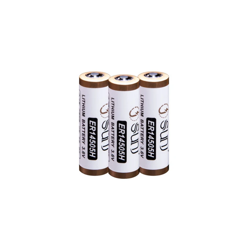 Large capacity high energy density primary lithium battery 3.6V Industrial automation power supply ER14505H  lisocl2 battery