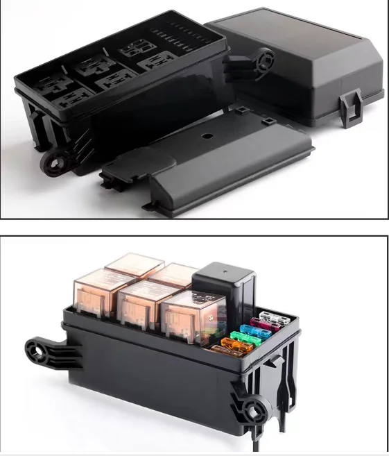 New Free combination 12v/24v Universal Waterproof 6 way Fuse and Relay Control Box Kit for Automotive Car Truck Marine Boat