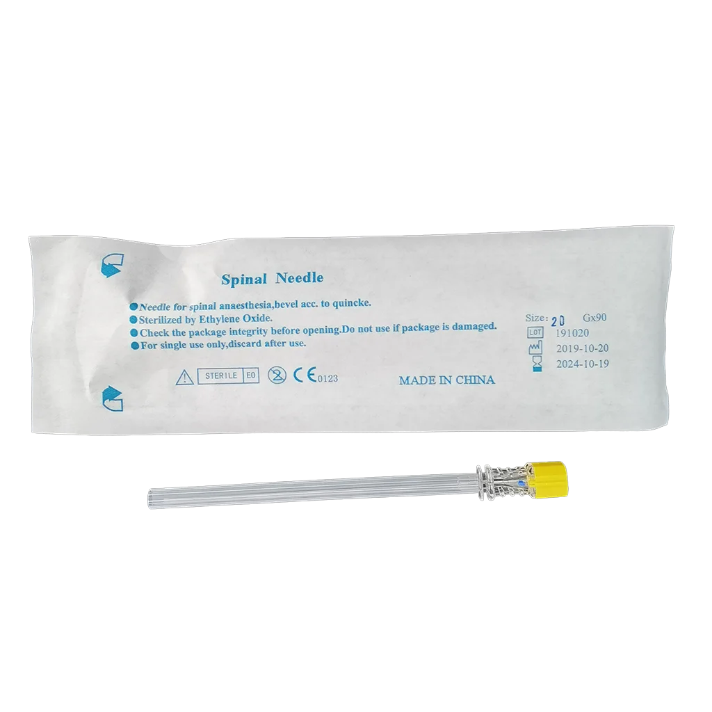 Медицинская одноразовая игла для спинномозговой анестезии поясничного