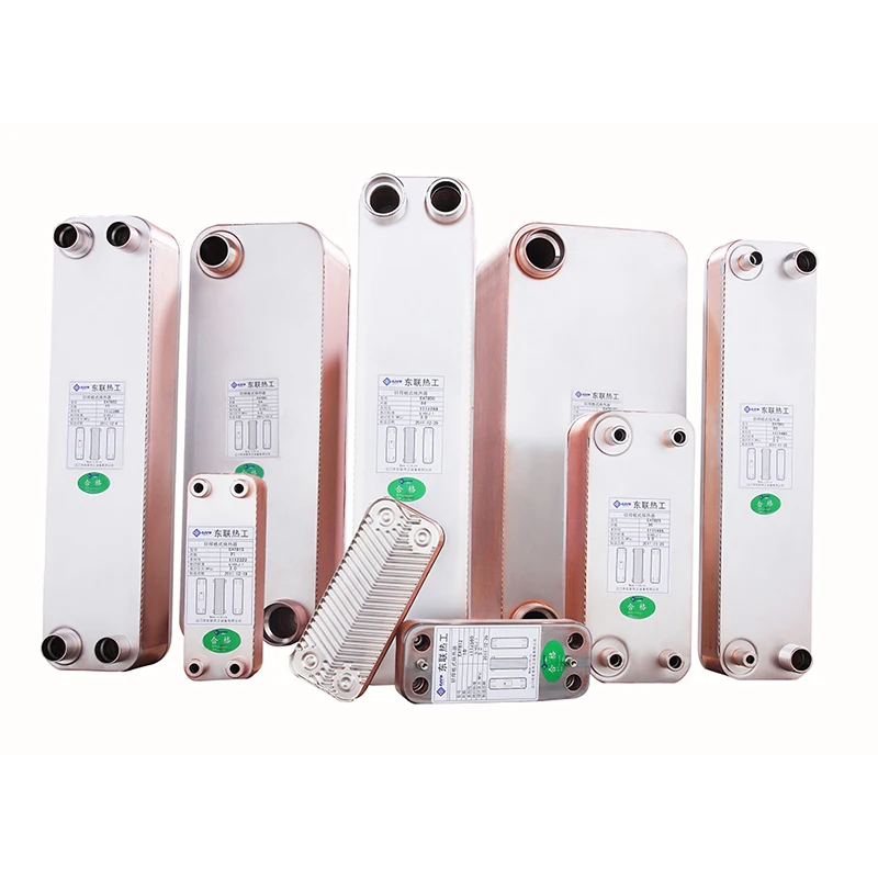 Compact Top Quality Brazed Plate Heat Exchanger in HVAC Areas For Heat Pump Unit Boiler Steam Chillers Refrigeration