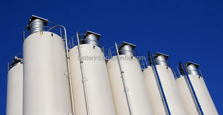 WAMFLO Pulse Jet dust filters Flanged Round Dust Collectors FNC3J22VA for Cement Silo