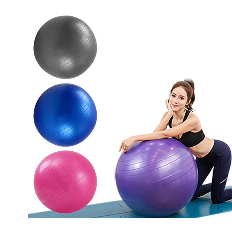 55cm 65cm 75cm 85cm 95cm Pilates Exercise Workout Fitness Birthing Ball Balance Anti-Burst Physical Training Massage Yoga Ball