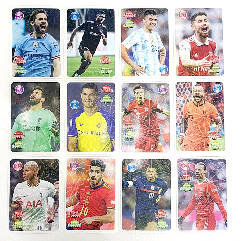 2024 top class Soccer Star Trading Game Card Sports Football Player Cards Box  Board Game Fans Collection Kids Gifts