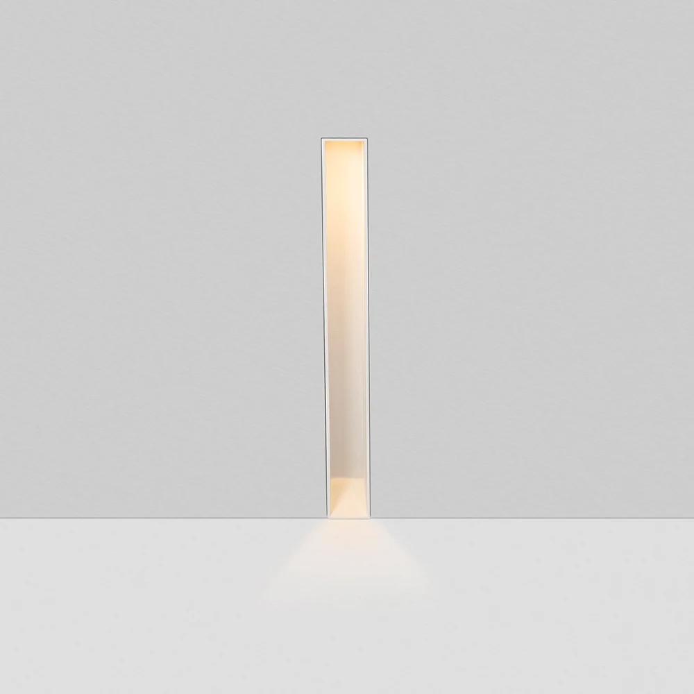China Modern Indoor  IP21 led Step Wall Light Recessed Step Light 1W Trimless Slide stair step lighting