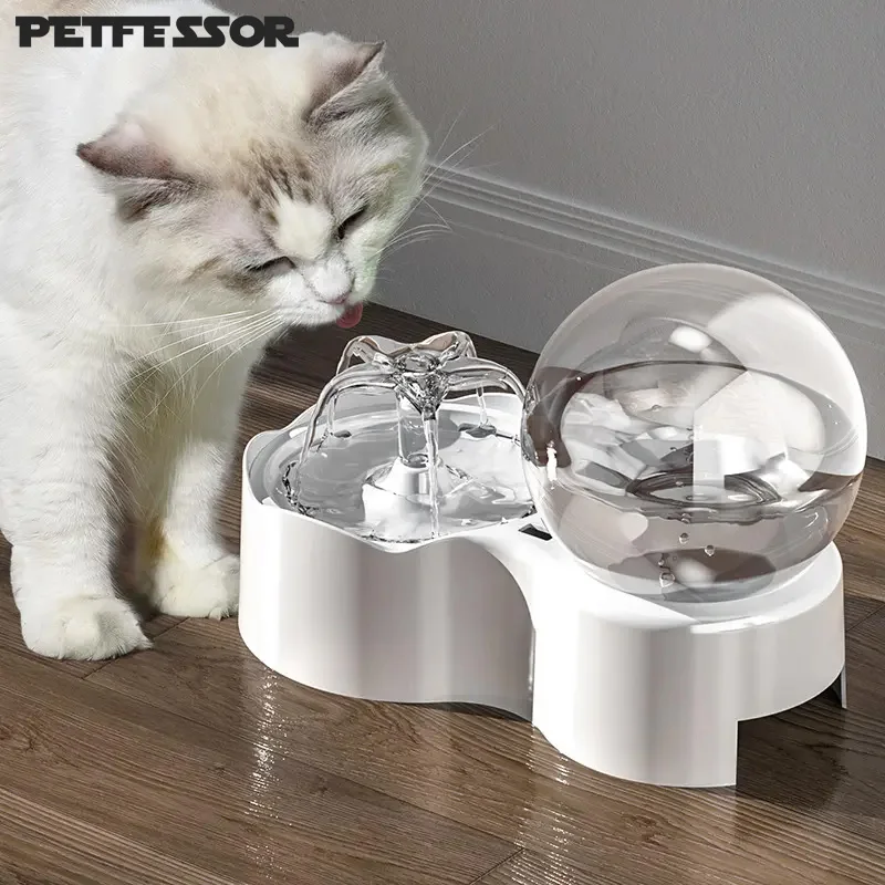 Wholesale Automatic Portable 2.3L Pet Smart Feeder Water Dispenser for Dogs Cat Pet Bowls & Feeders