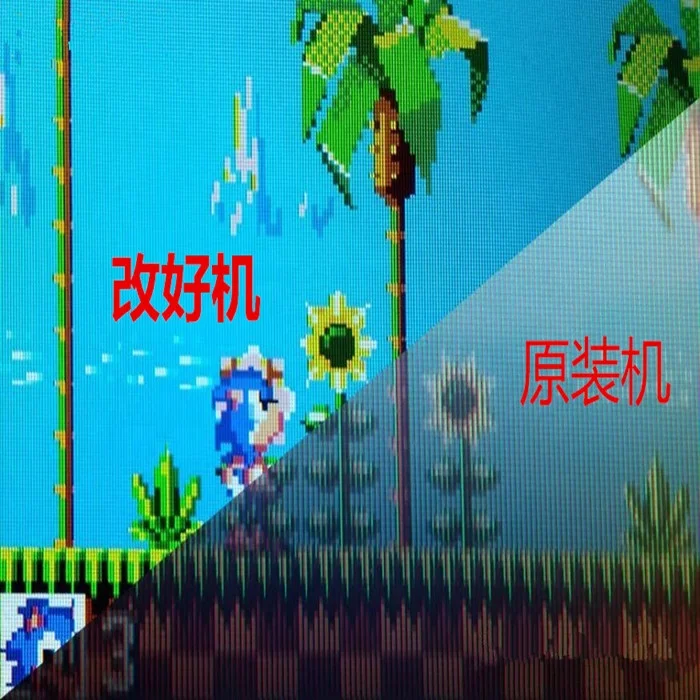 Комплект для модификации ЖК-экрана Sega GG с поддержкой VGA Out