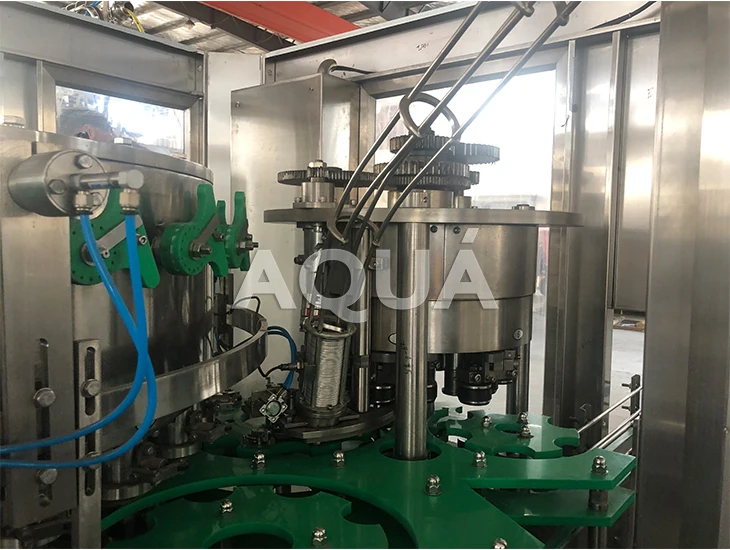 Automatic Small Beer Canning Machine / Beer Can Filling Sealing Machine