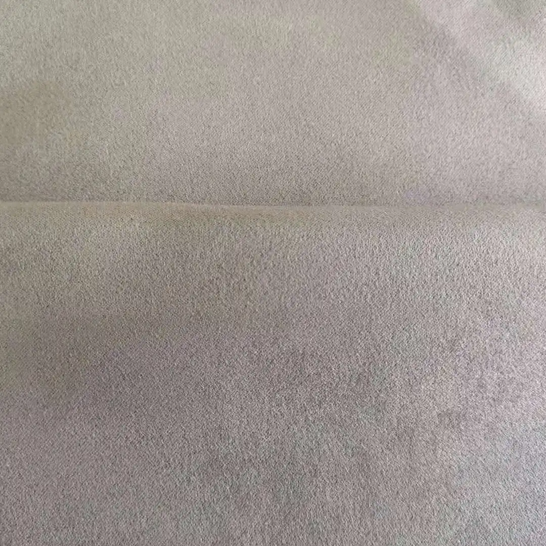 100%polyester fabric villus water proof anti static soft 57/58 used in garment or upholestery polyester recycled suede fabric