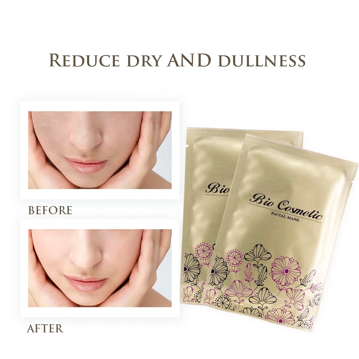 Replenishing Moisture Aloe Vera Cucumber Hyaluronic Acid Soothing Facial paper sheet Mask