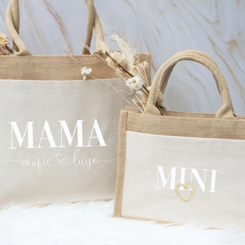 Экологически чистые ламинированные джутовые сумки из мешковины многоразовые льняные сумки для покупок с индивидуальным логотипом для рекламы