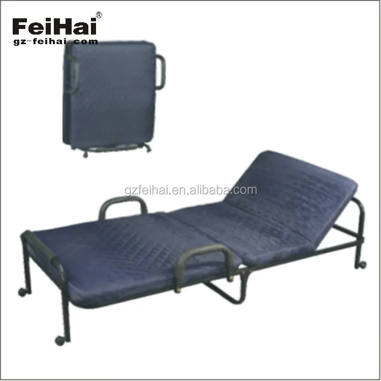 
 Новая синяя тканевая Складная дополнительная кровать для сна  