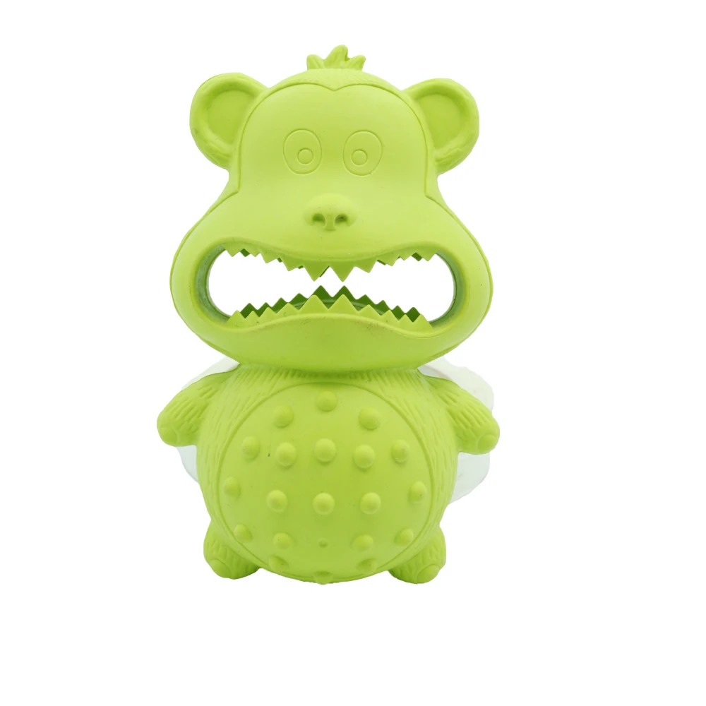 Оптовая продажа, прочная резиновая обезьяна, игрушка для домашних животных, набор игрушек для собак больших и маленьких собак