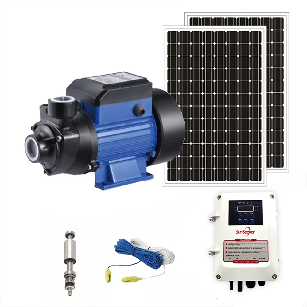 Custom High Pressure Price 48v Controller Solar Surface Water Pump Dc for Agriculture Garden